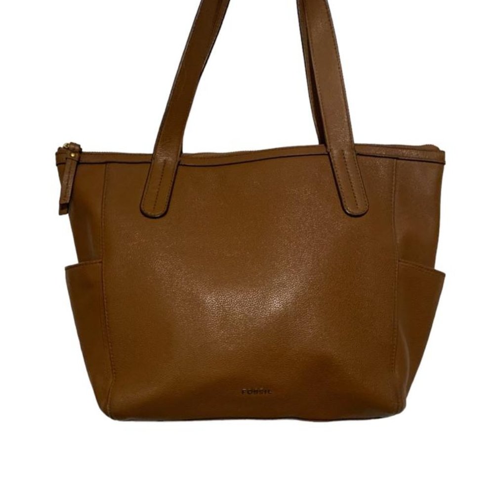 FOSSIL LIGHT BROWN PURSE